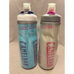 CamelBak Podium Chill Insulated Bike Cycling Bottle 21oz NWOT Set of 2 Unused